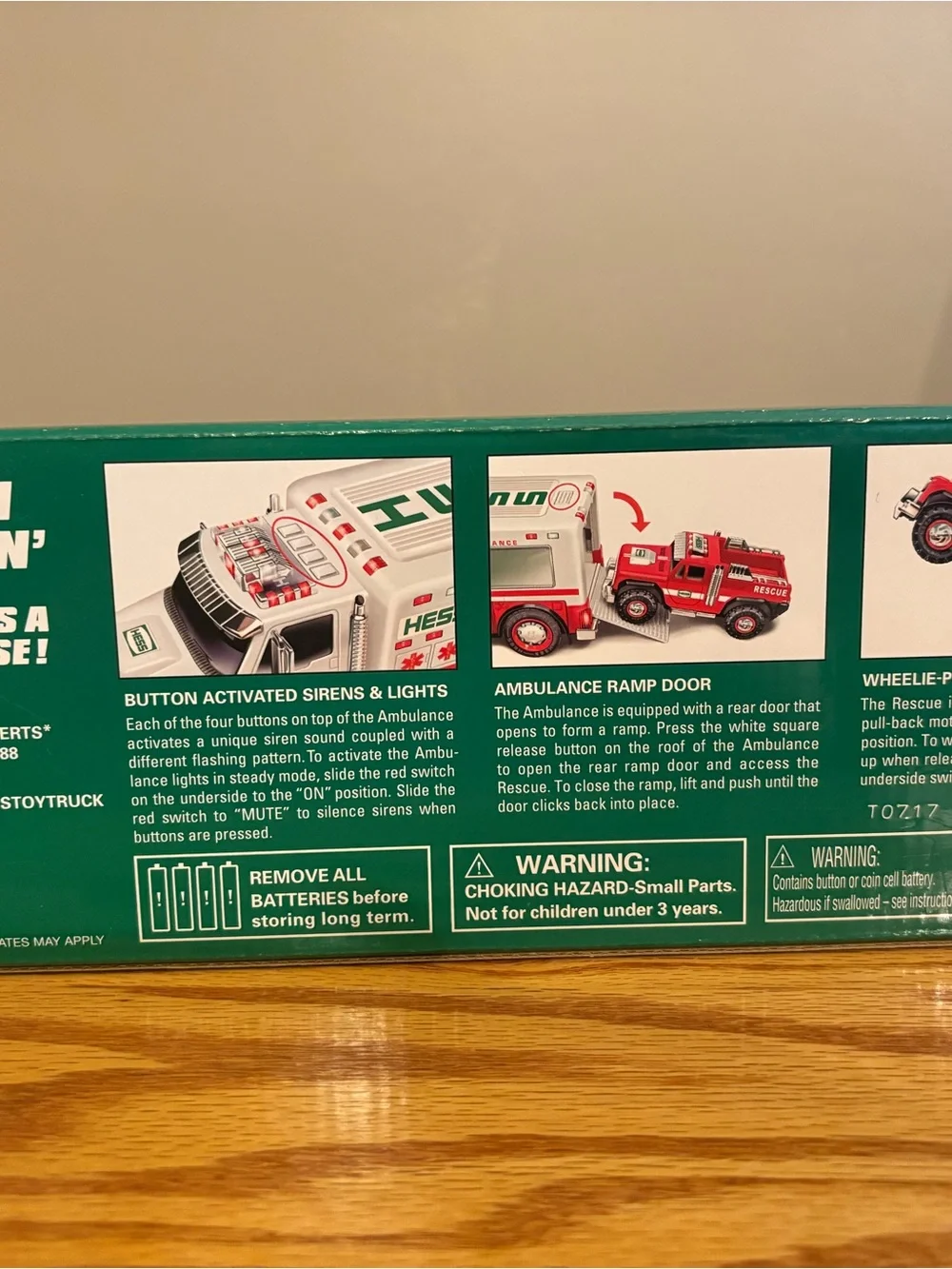 Hess brand new